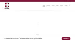 Desktop Screenshot of grupoedex.com.br