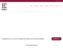 Tablet Screenshot of grupoedex.com.br